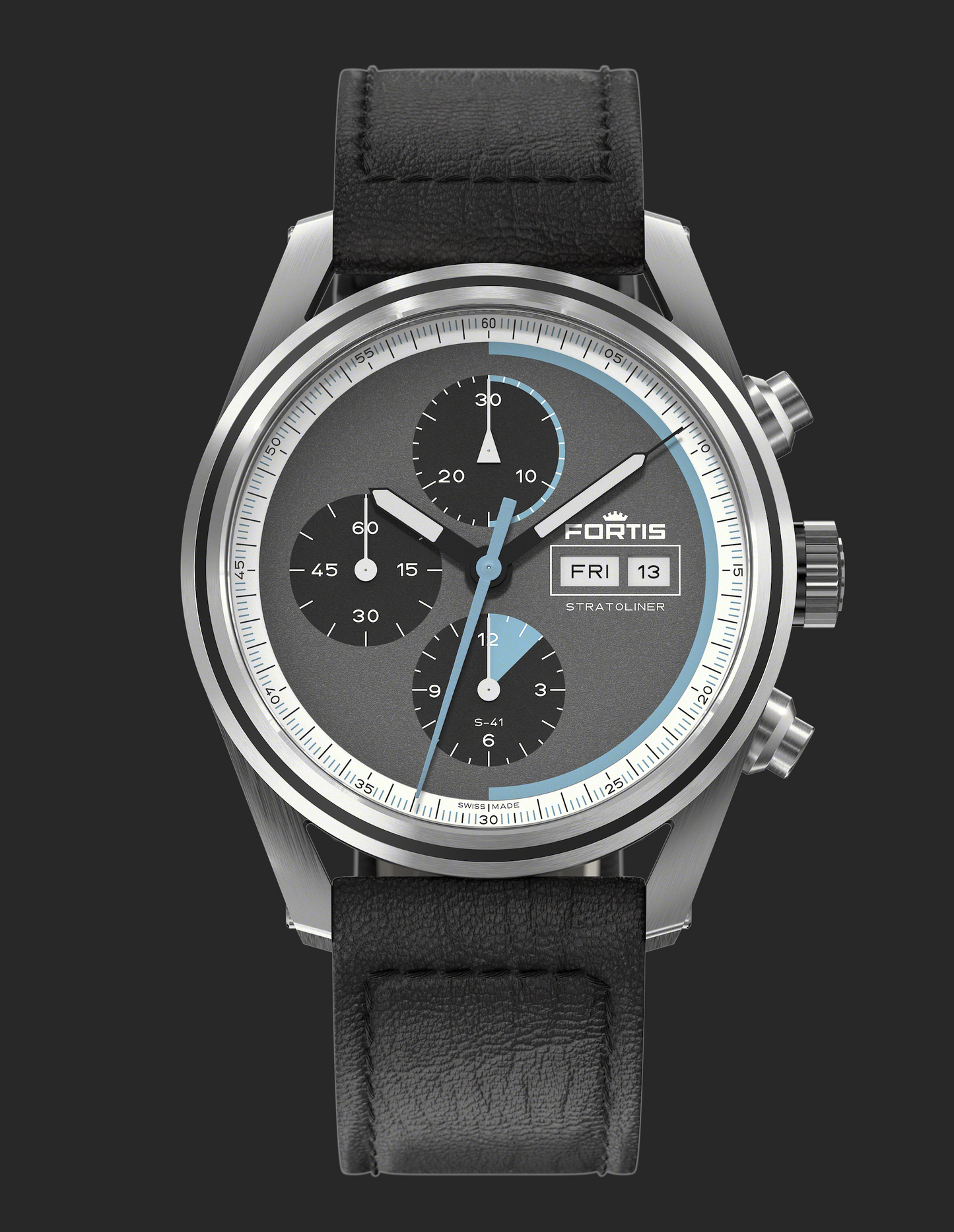 Fortis Stratoliner S-41 Cosmic Gray