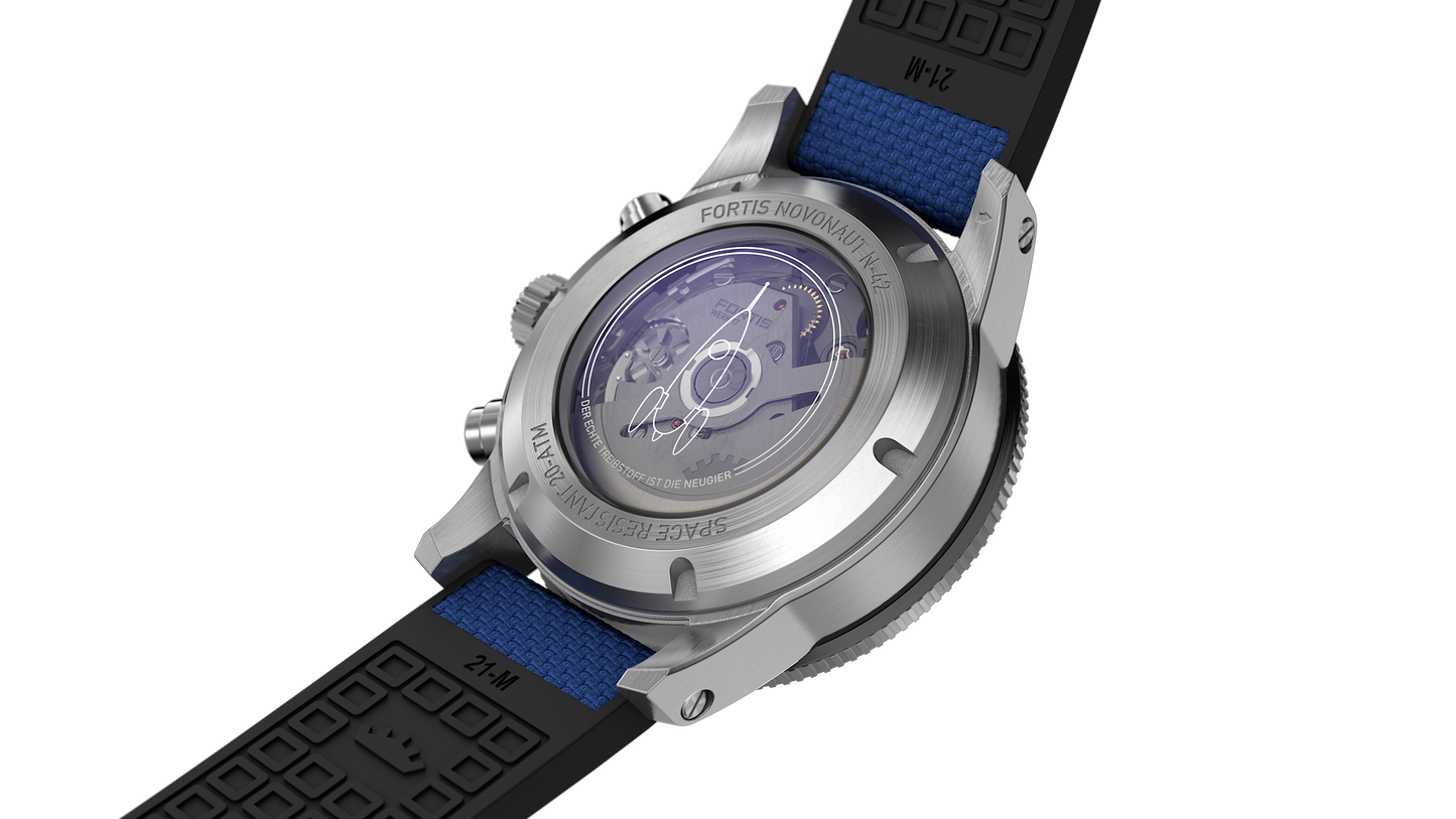 Fortis Novonaut N-42 Cobalt Blue