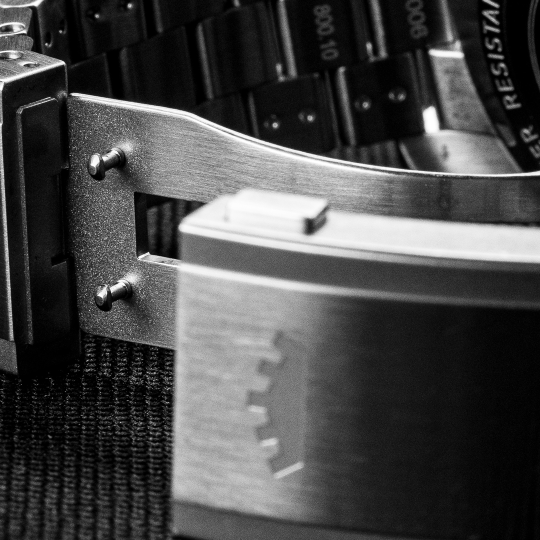 Fortis Flieger F-43 Bicompax auf Block Bracelet