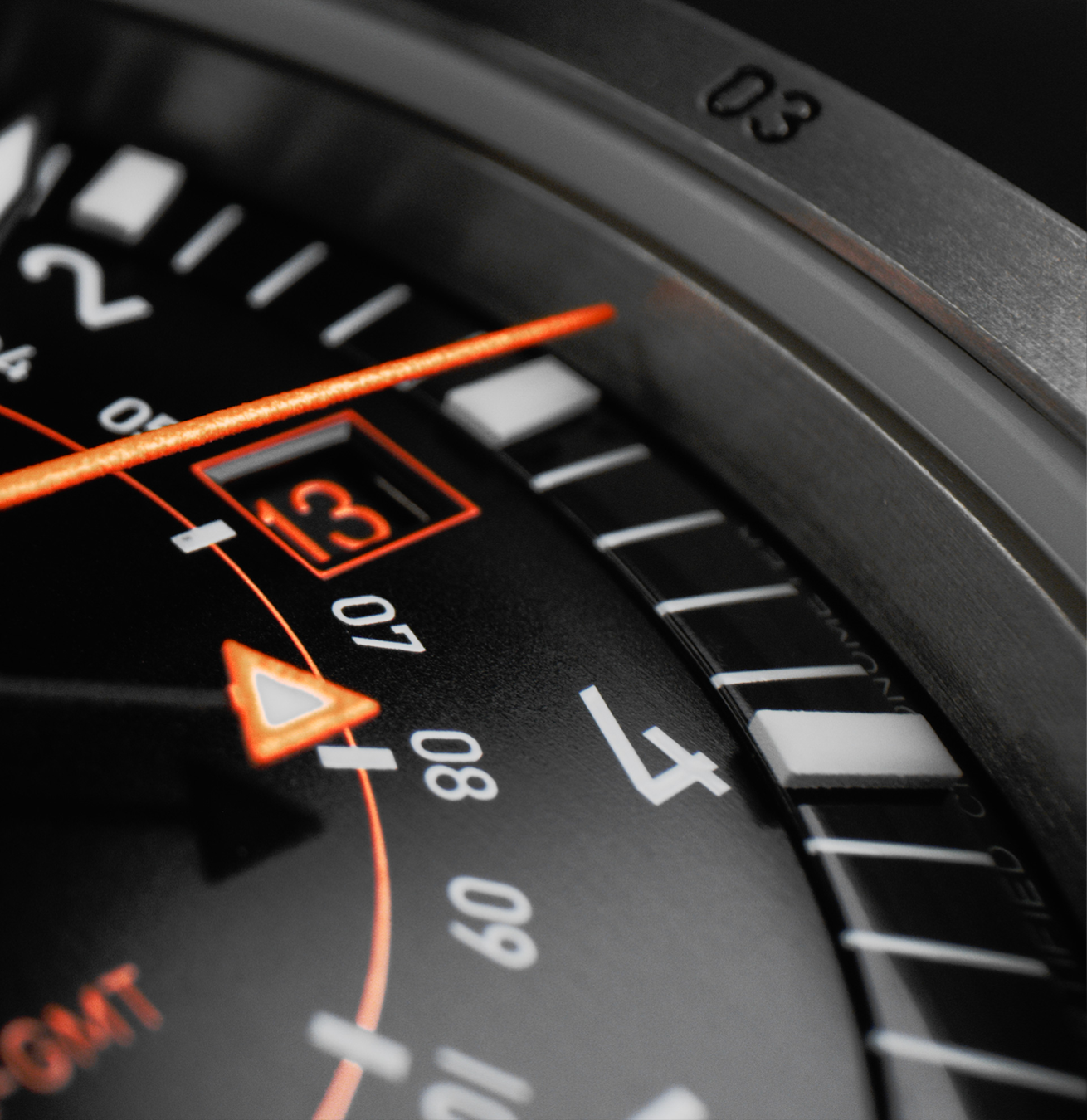 Fortis Flieger F-43 Triple-GMT Original auf Block Bracelet