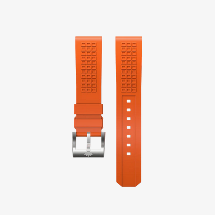 B2B Fortis Horizon Strap Amber Orange | 21mm