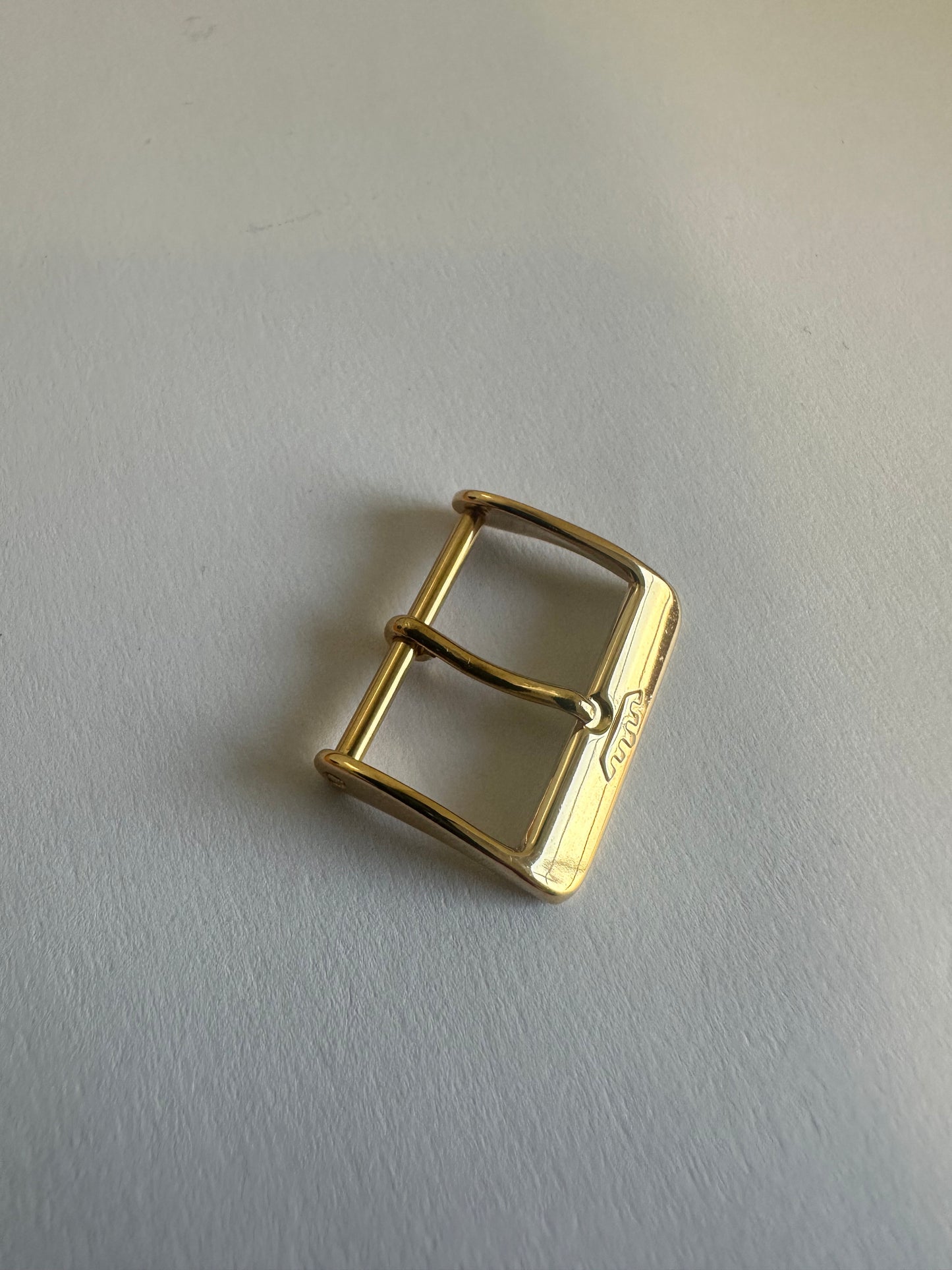 Fortis Dornschliesse 18mm SS gelbgold verg. poliert