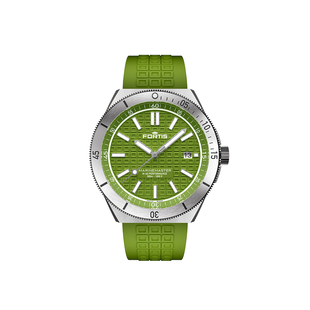 Fortis Marinemaster M-40 Woodpecker Green on H- Strap
