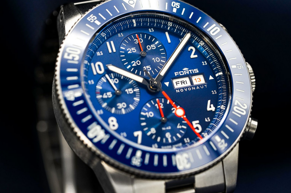 Fortis Novonaut N-42 Cobalt Blue