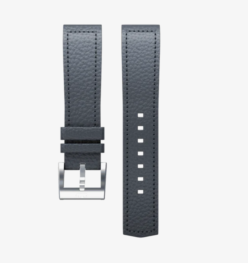 B2B Fortis Aviator Strap Indigo, Lederband  | 21mm