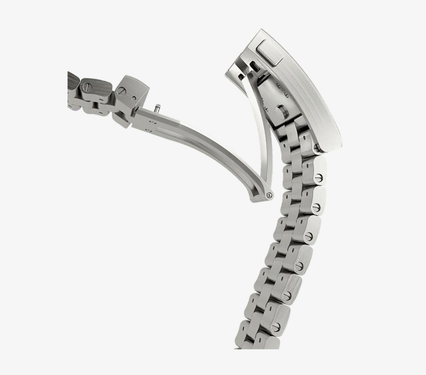 B2B Fortis Block Bracelet Stainless Steel Metallband | 21mm