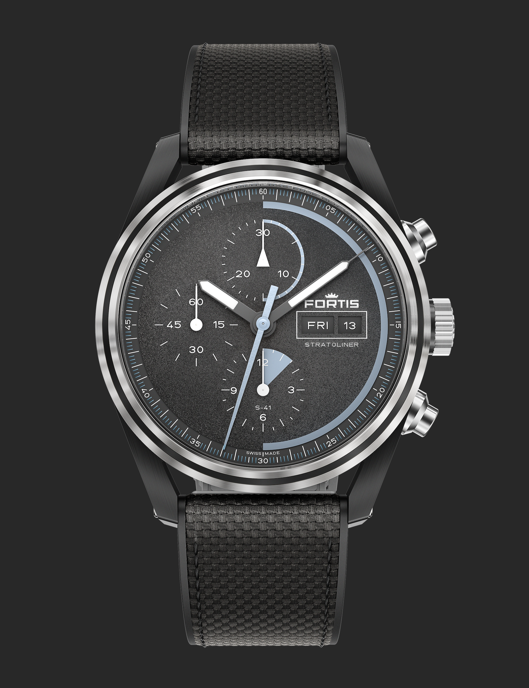 Fortis Stratoliner S-41 Gravity Black