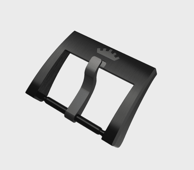 Fortis Dornschließe Titan DLC schwarz