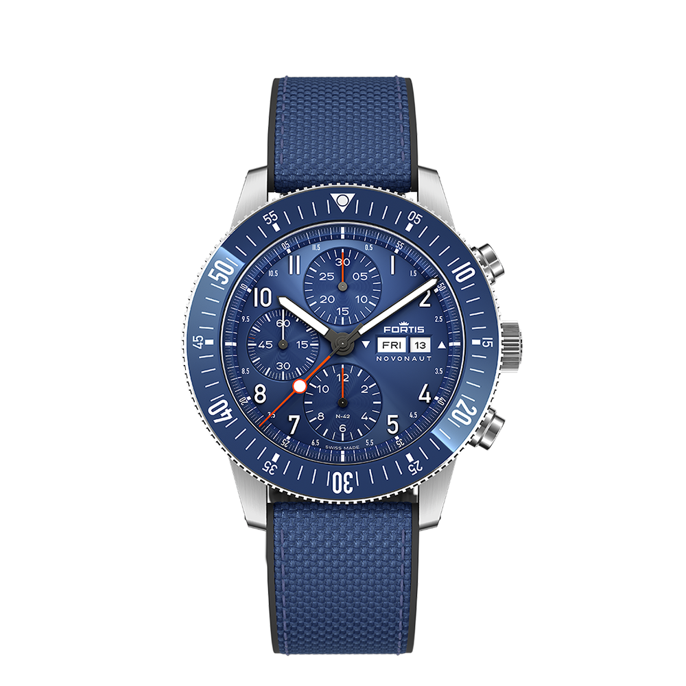 Fortis Novonaut N-42 Cobalt Blue