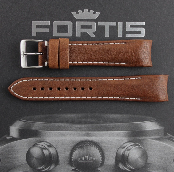 FORTIS  Armband für B-42  Modelle, Braun