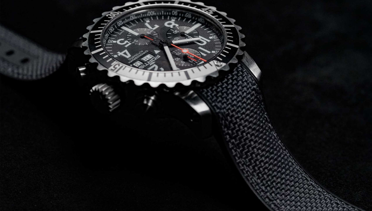 Fortis B-42 integrated Hybrid Strap Gray | 20mm